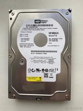 Western Digital 160 GB HDD – skvělý na zálohu