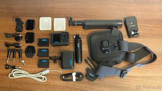 GoPro Hero 13 - bohaté příslušenství, záruka