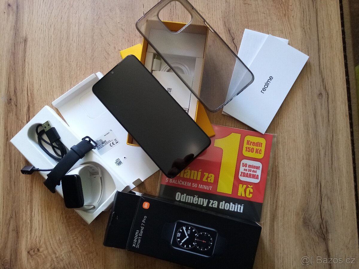 Realme Note 50 celý komplet.