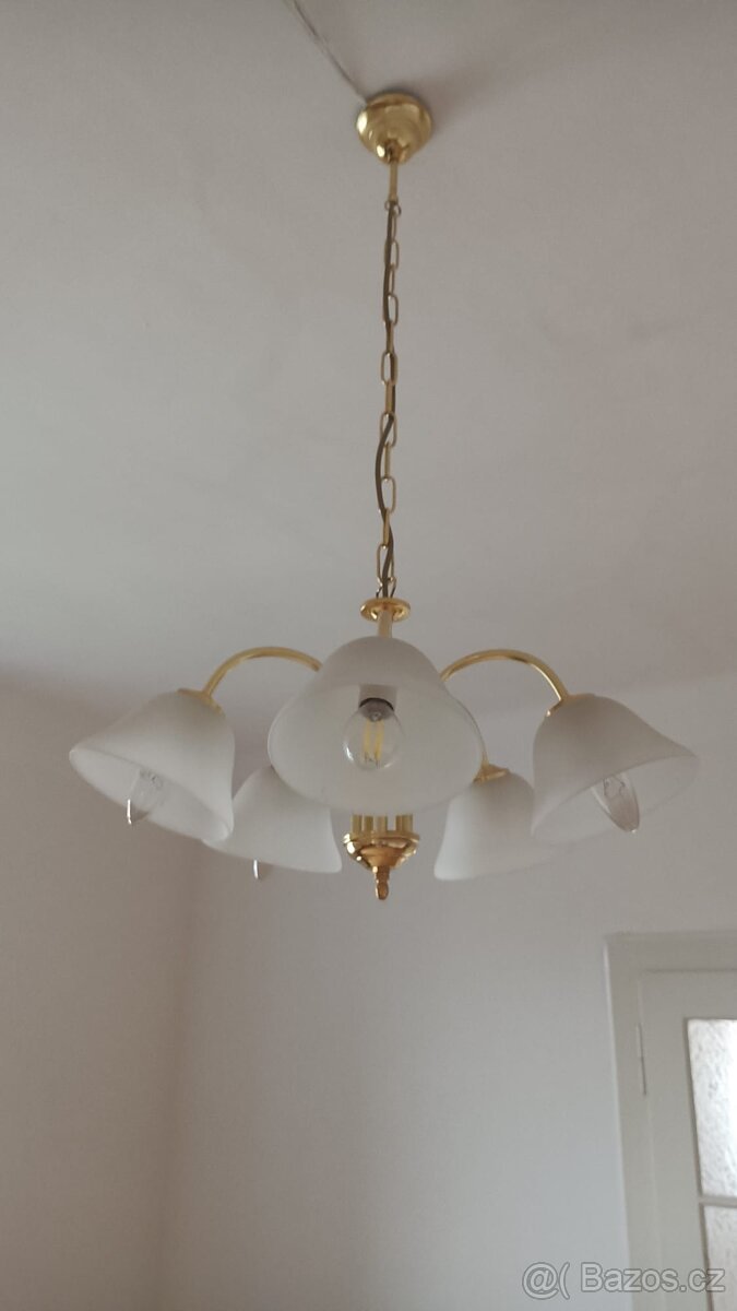 Lampa 2x,v 150 cm, Lustr