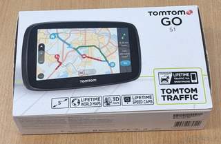 TomTom GO 51 Nejnovější mapy, rychlostní radary