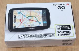 TomTom GO 51 Nejnovější mapy, rychlostní radary