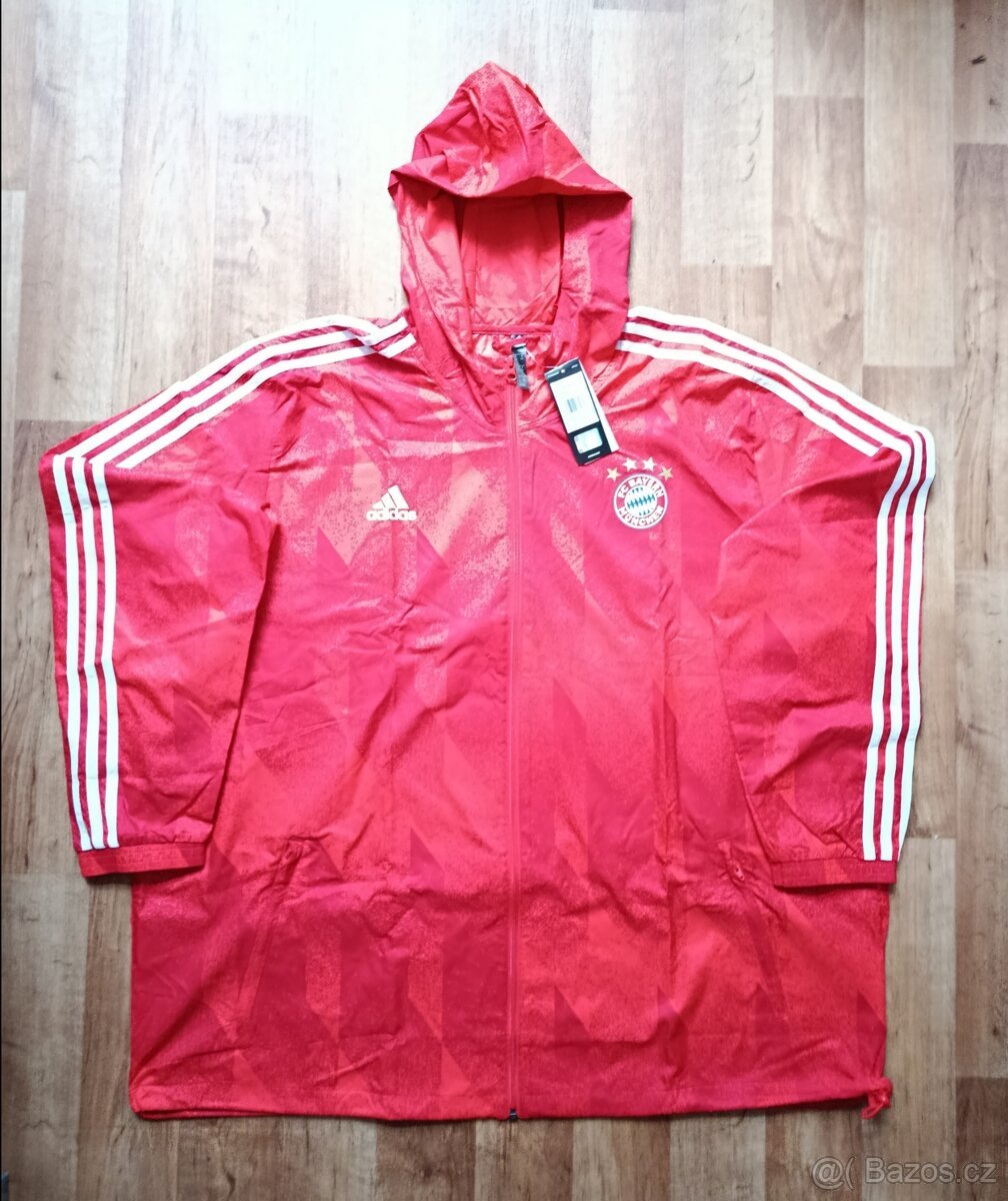 Nová pánská bunda FC Bayern Mnichov Adidas velikost XXL