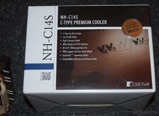 Chladič procesoru Noctua NH-C14S, INTEL, AMD, výkonný, tichý