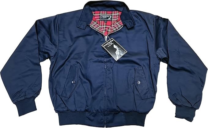 Harrington bunda Knightsbridge modrá nová velikost M