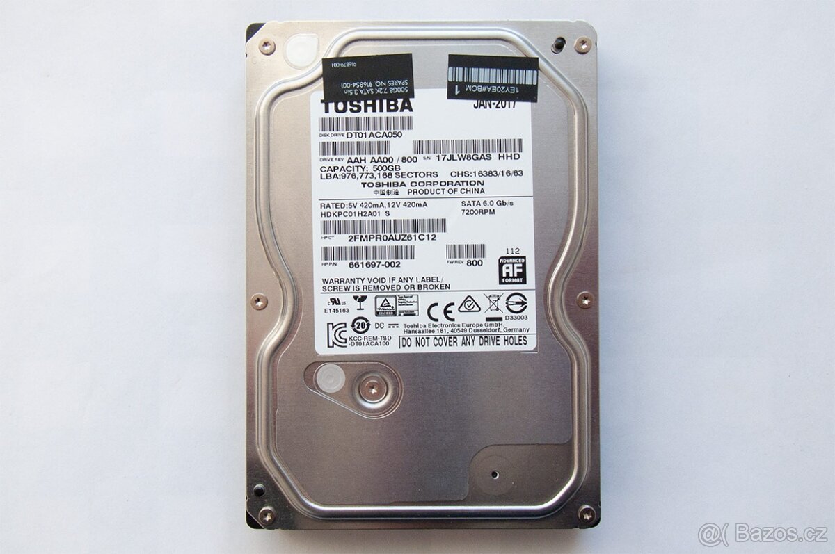 HDD Toshiba 500GB