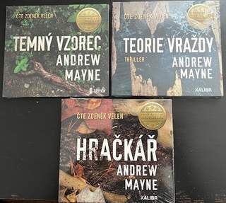 audio kniha Hračkář, Temný vzorec, Teorie vraždy