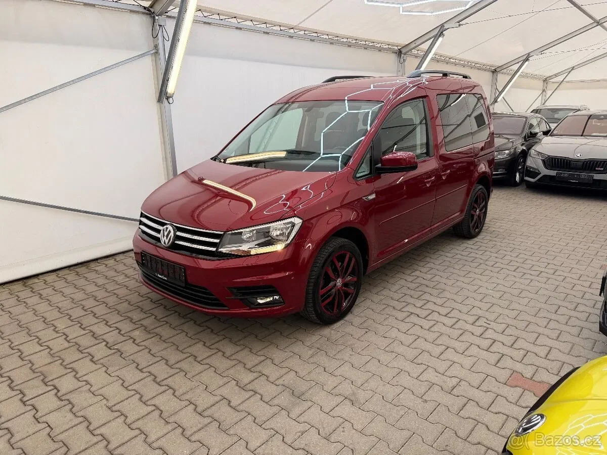VW Caddy Maxi 2.0 TDI,7.míst,tažné,1.Majitel,2016.