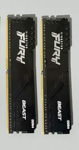 PAMĚŤ KINGSTON FURY 16 GB KIT DDR4 3600MHz CL17