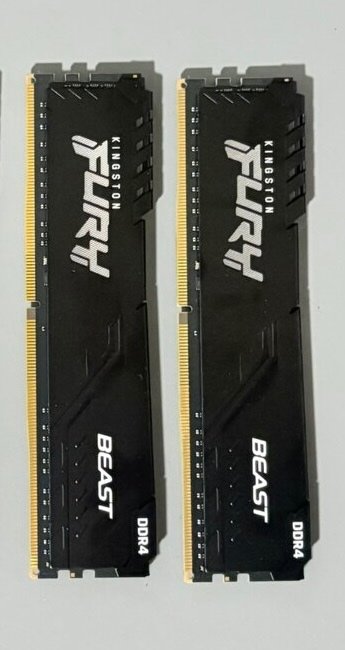 PAMĚŤ KINGSTON FURY 16 GB KIT DDR4 3600MHz CL17