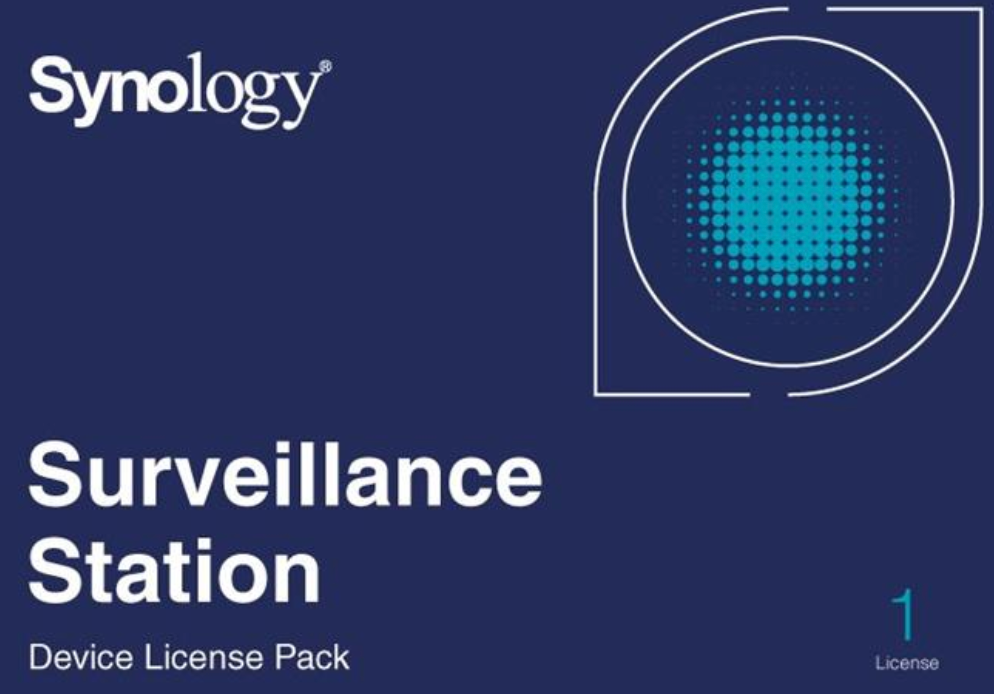 Licence Synology pro IP kameru do Surveillance Station