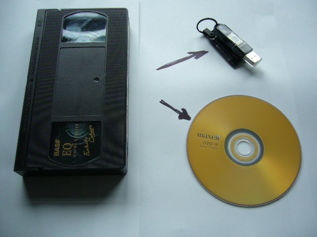 převod VHS kazet