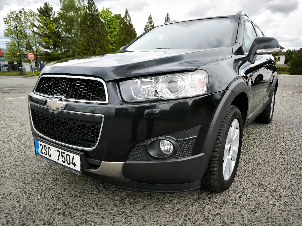 Chevrolet Captiva 2.2 VCDI 135KW, Automat, 4x4, 7 míst