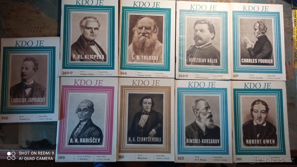 Prodám z encyklopedie KDO JE .