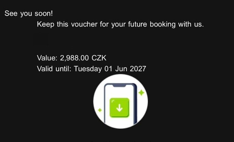 Voucher do Amsterodamu