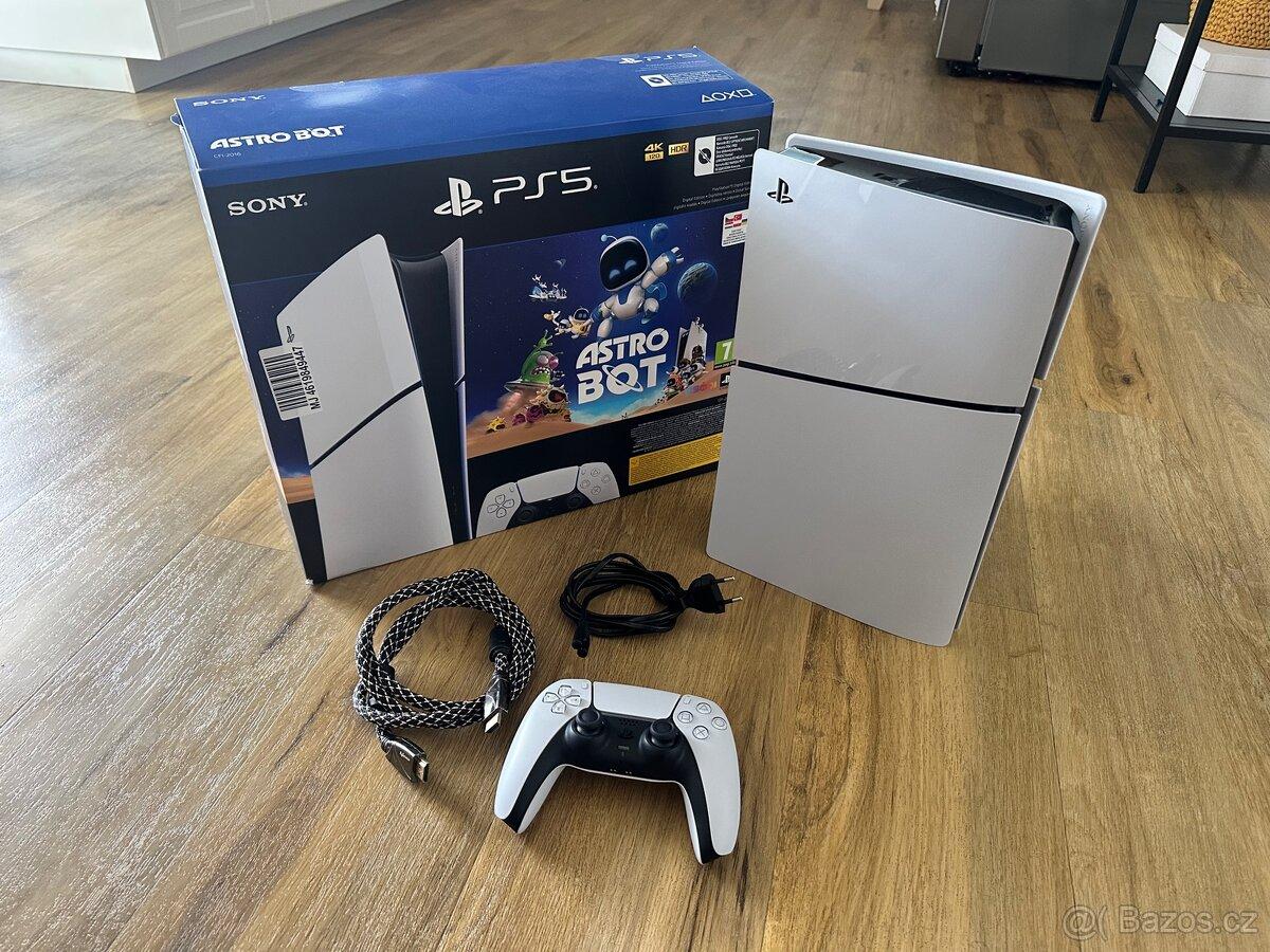 PlayStation 5 Slim Digital edition - JAKO NOVÉ