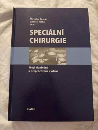 Speciální chirurgie – Zeman, Krška, 3. vydání, Galén – Nová,