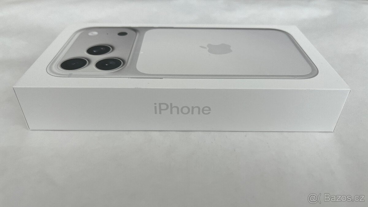 IPHONE 17 PRO 256 GB STŘÍBRNÝ, ZÁRUKA 2 ROKY, NEROZBALENÝ