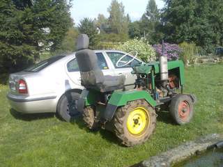 Traktor domácí výroby