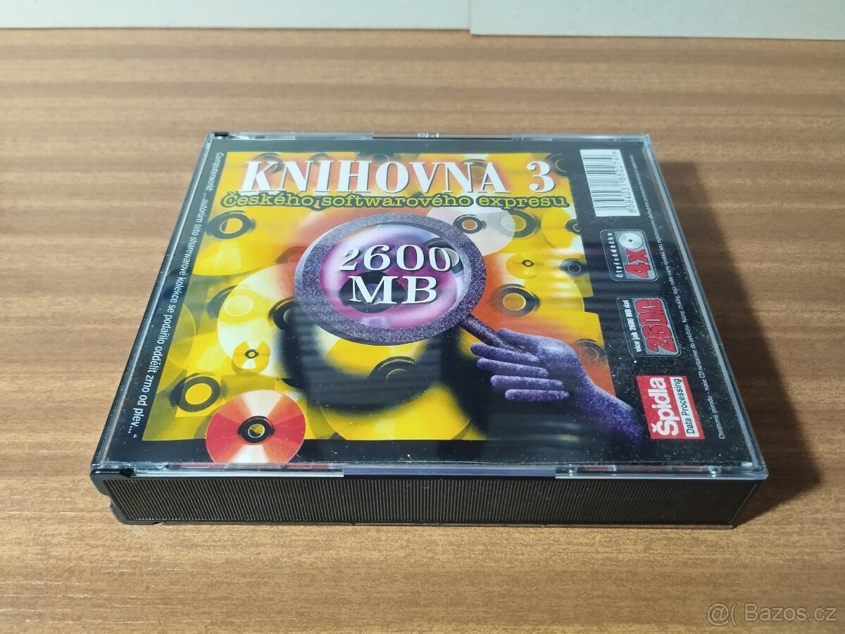 Knihovna 3 - Českého softwarového expresu - CD