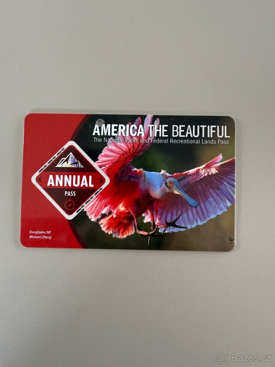 Annual pass do národních parků USA