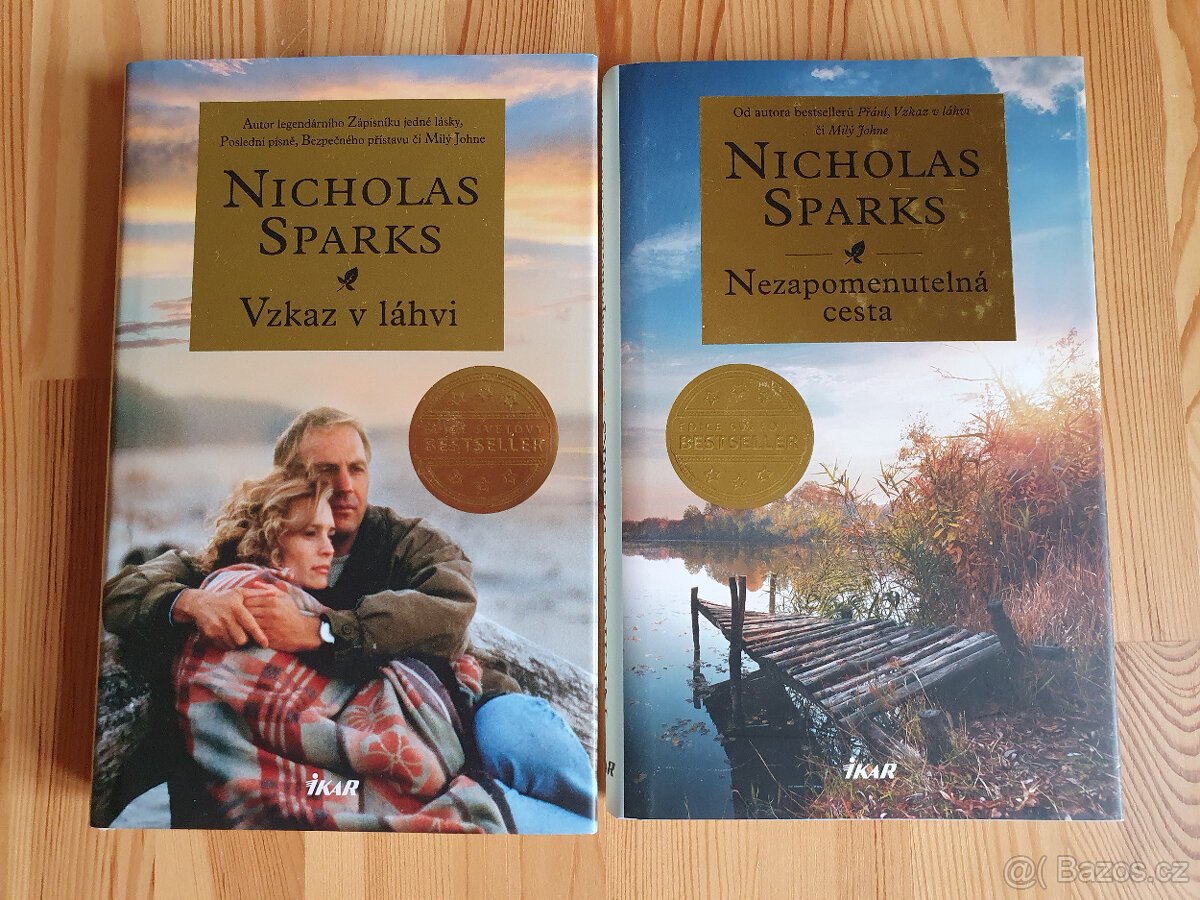 2x Nicholas Sparks - NOVÁ