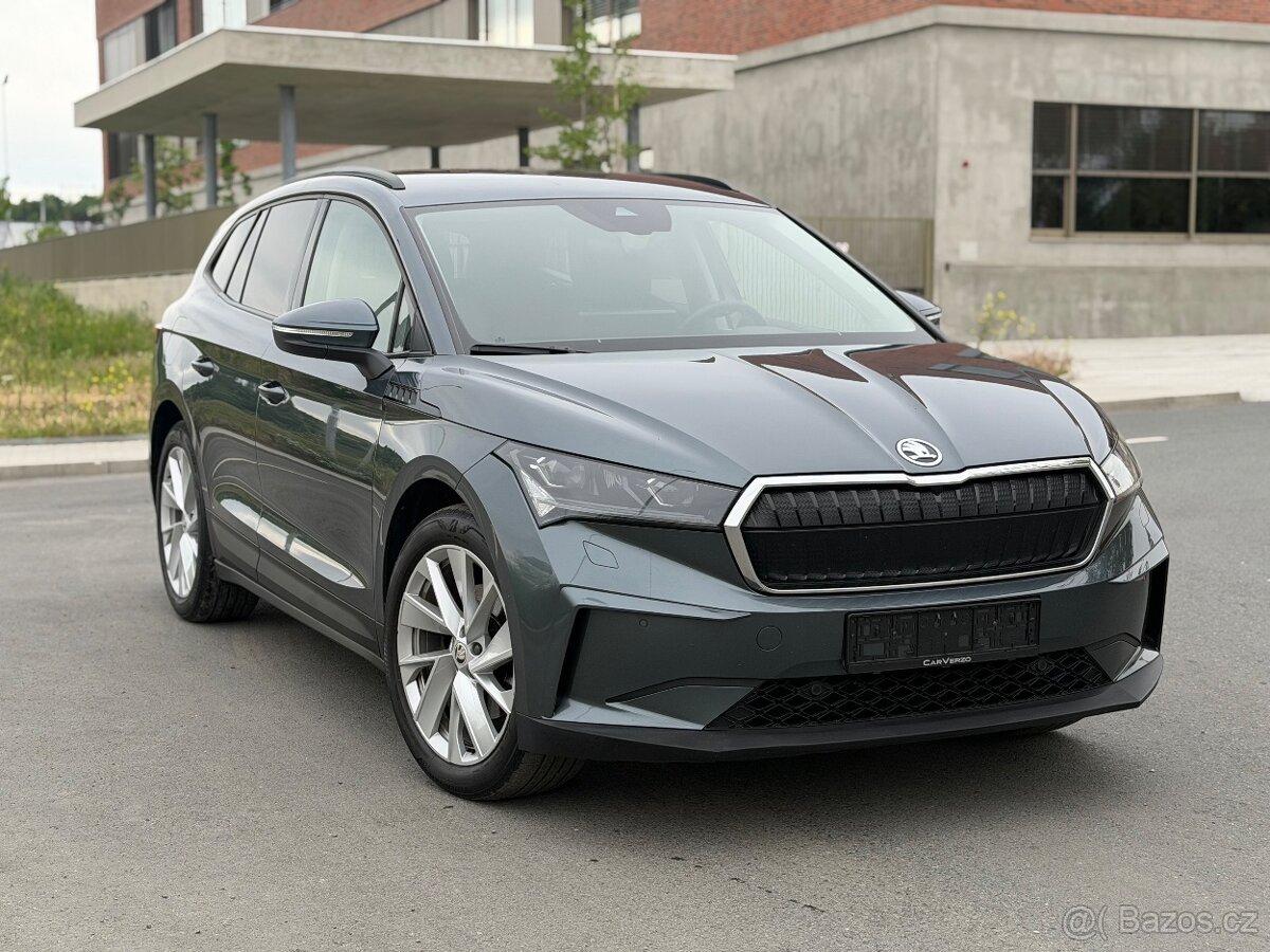 ŠKODA ENYAQ IV 60 132KW MATRIX KAMERA TAŽNÝ TEPELKO/SOH92,7%