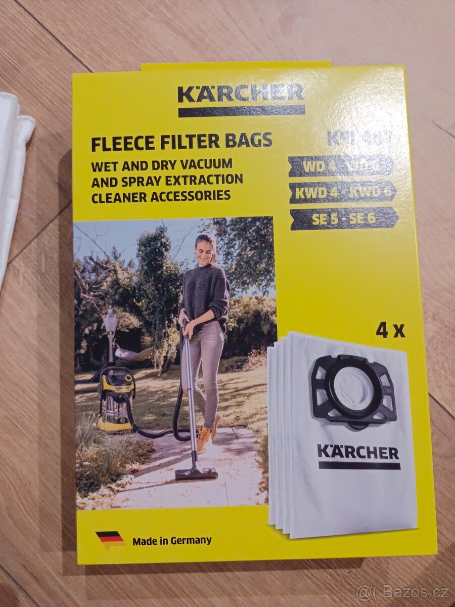 Plstěný filtrační sáček do vysavače