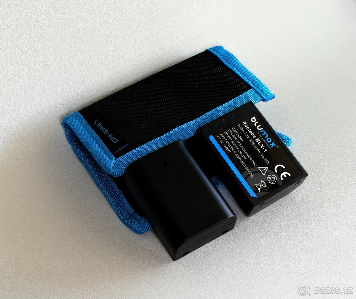 Baterie pro OM system OM3 + nabíječka