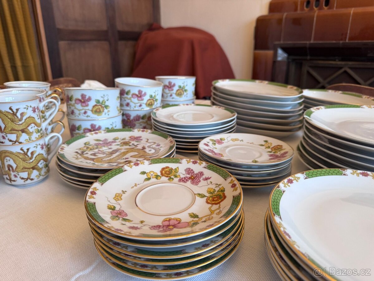 porcelánová souprava „Čínský drak“