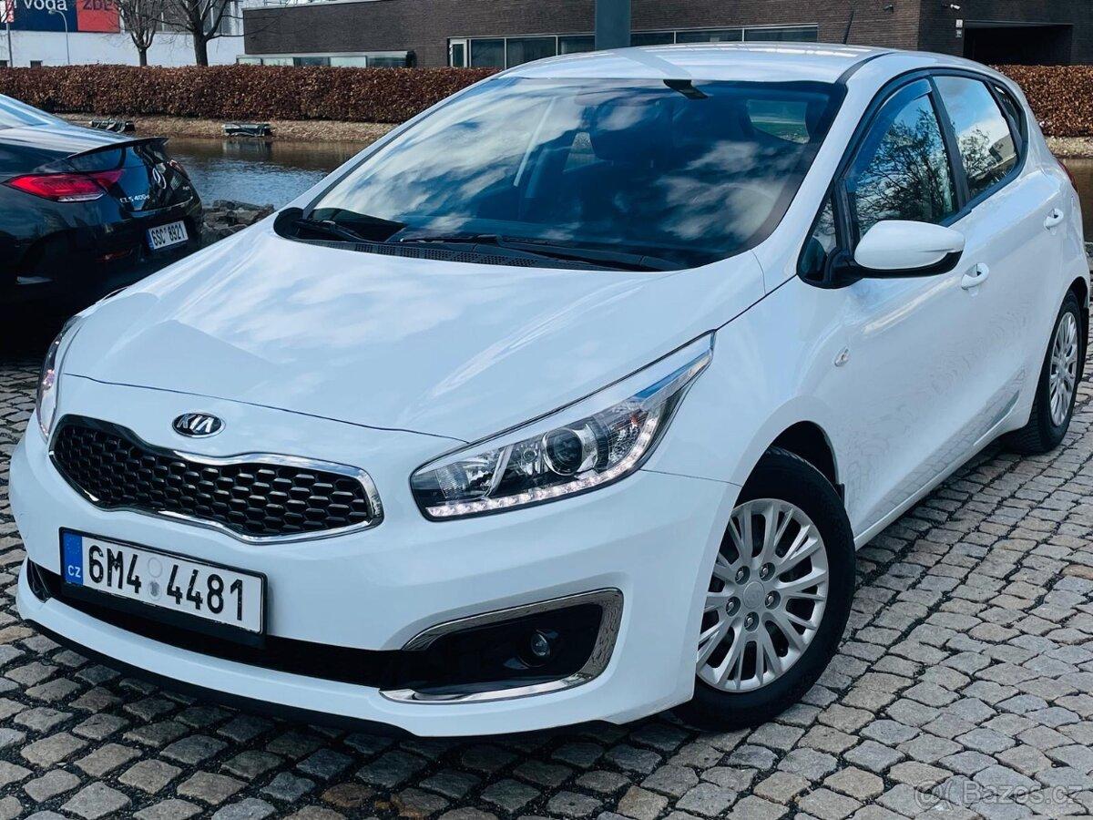 Kia CEED 1.4i BENZIN 73KW ROK 2017 MANUÁL TAŽNÉ SENZORY