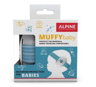 Alpine Muffy Baby Dětská izolační sluchátka -modré
