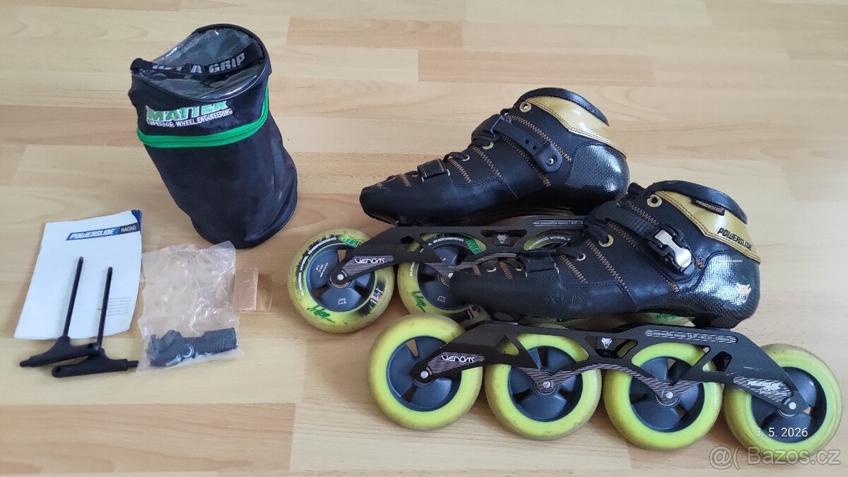 Speed inline brusle Powerslide Venom Karbon (vel.44)