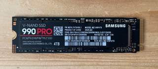 4 TB SAMSUNG 990 PRO - ještě 4 roky v záruce