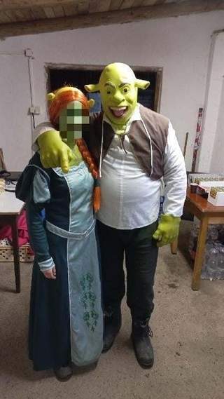 Shrek, Fiona kostým na karneval, akce pro děti