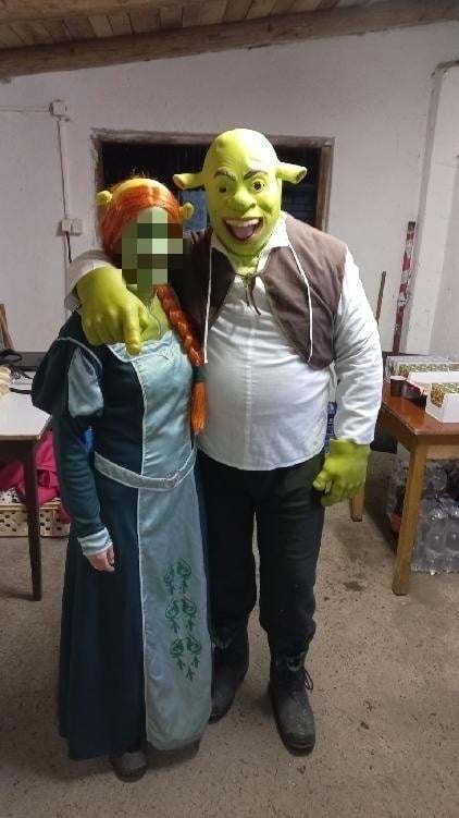 Shrek, Fiona kostým na karneval, akce pro děti