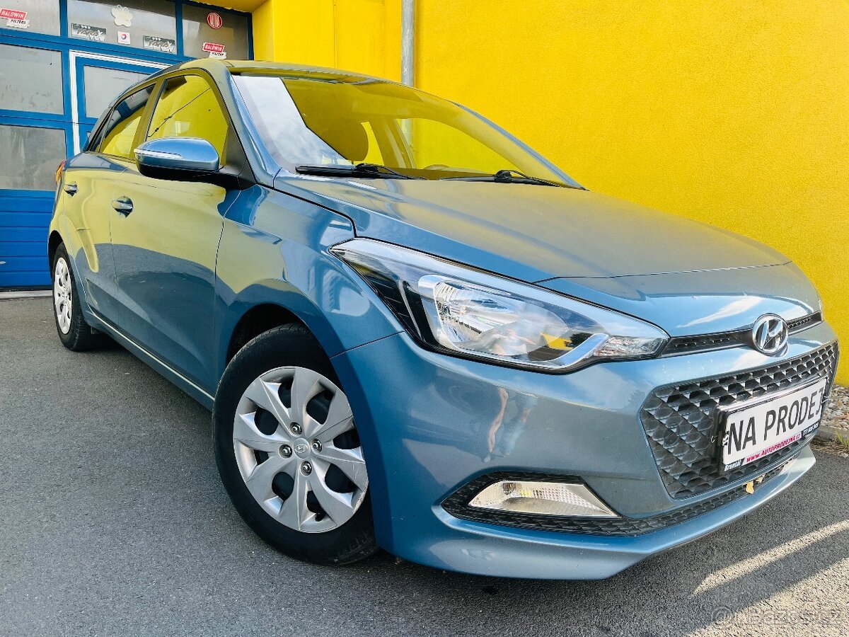 HYUNDAI i20 1.2 i BENZÍN NAJETO JEN 68 TIS OD 1.MAJITELE