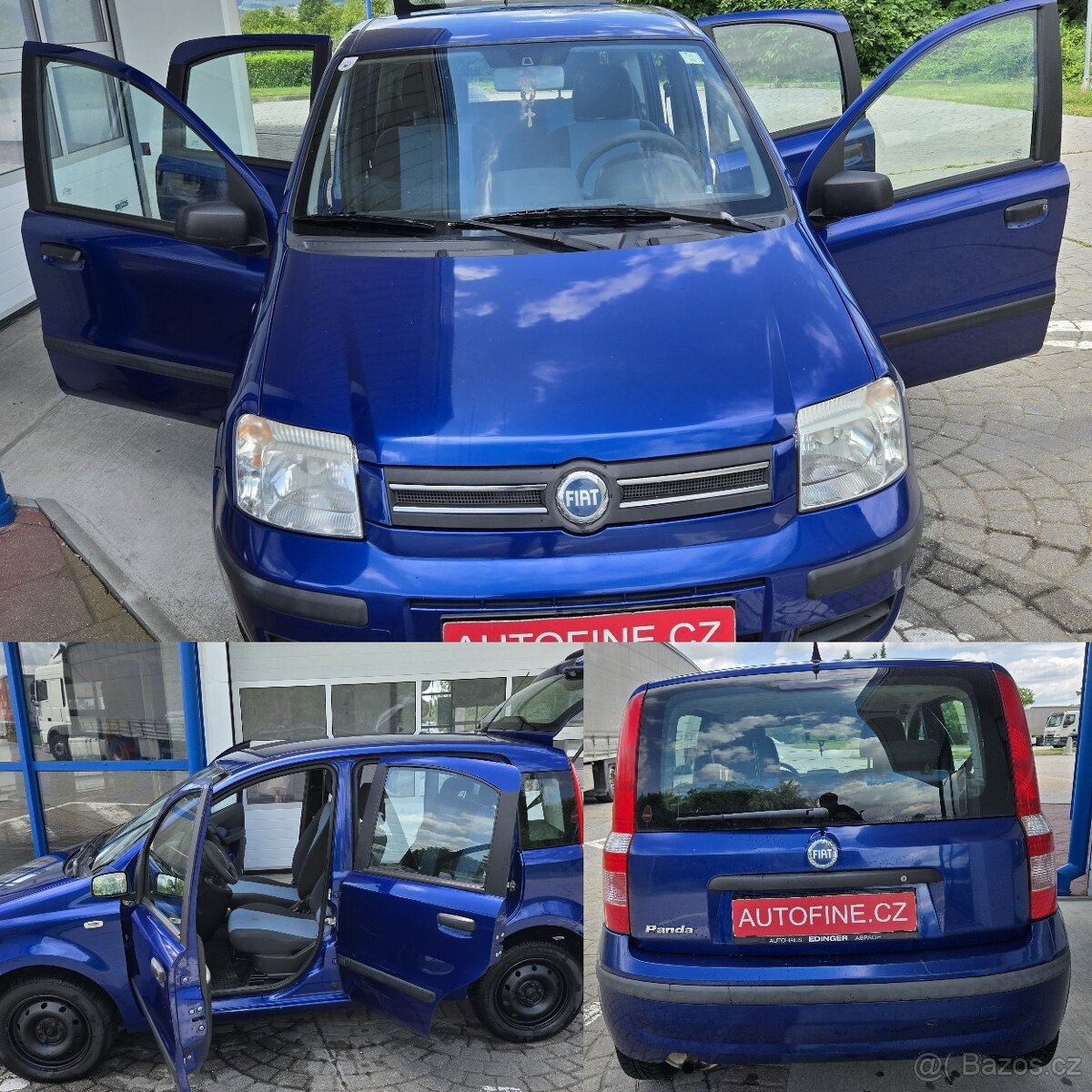FIAT PANDA 1,25 ROK 2007 KLIMA, EL.OKNA, CITYSERVO 121tis.km