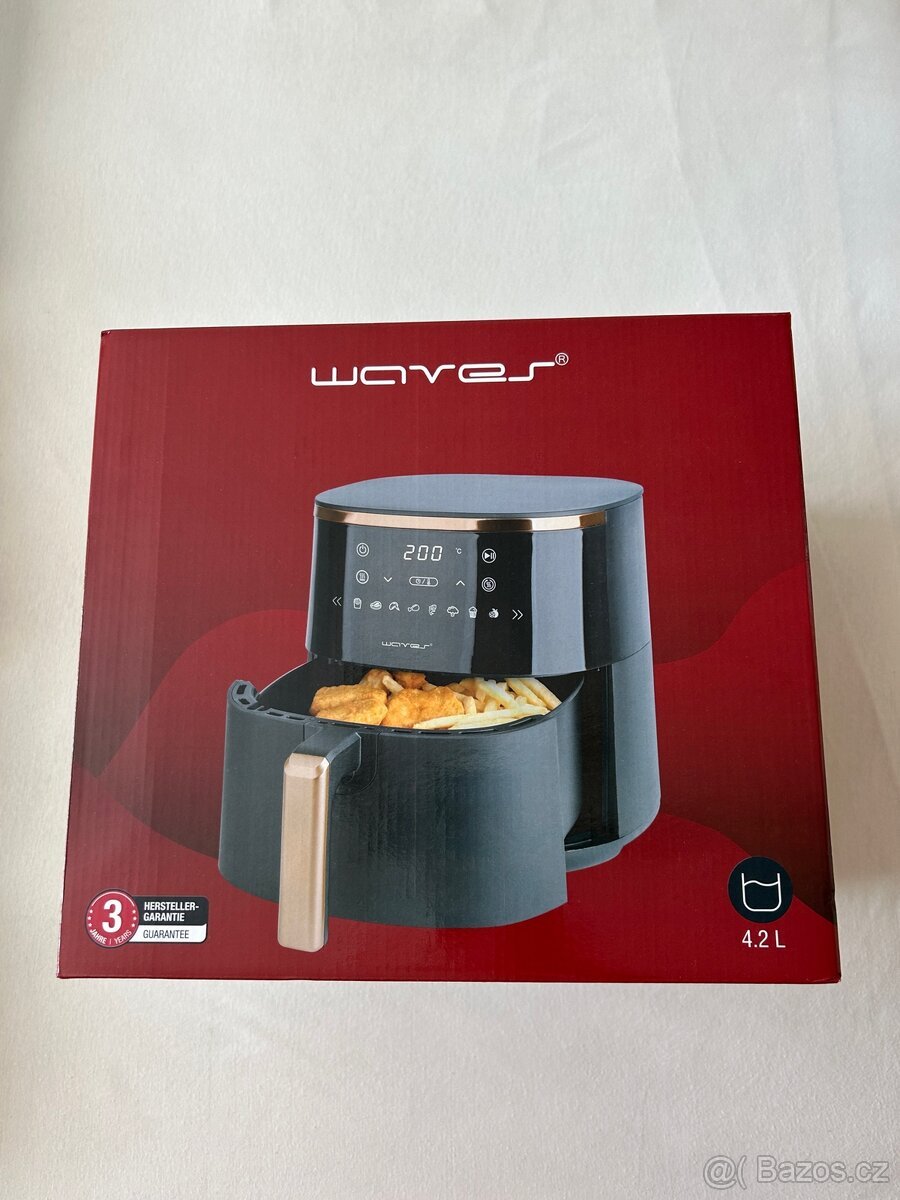Nová horkovzdušná fritéza Waves 4,2l