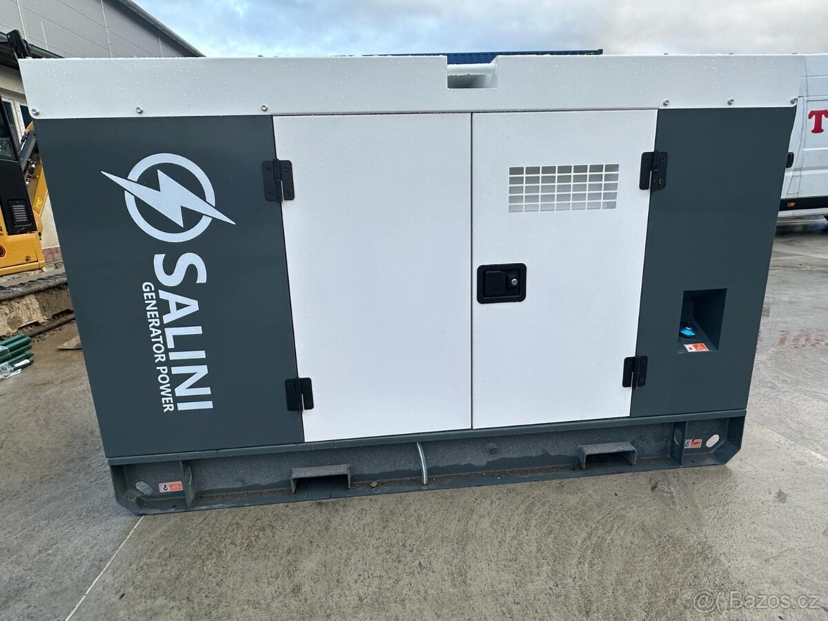 Nová elektrocentrála Salini 30kW na Diesel.