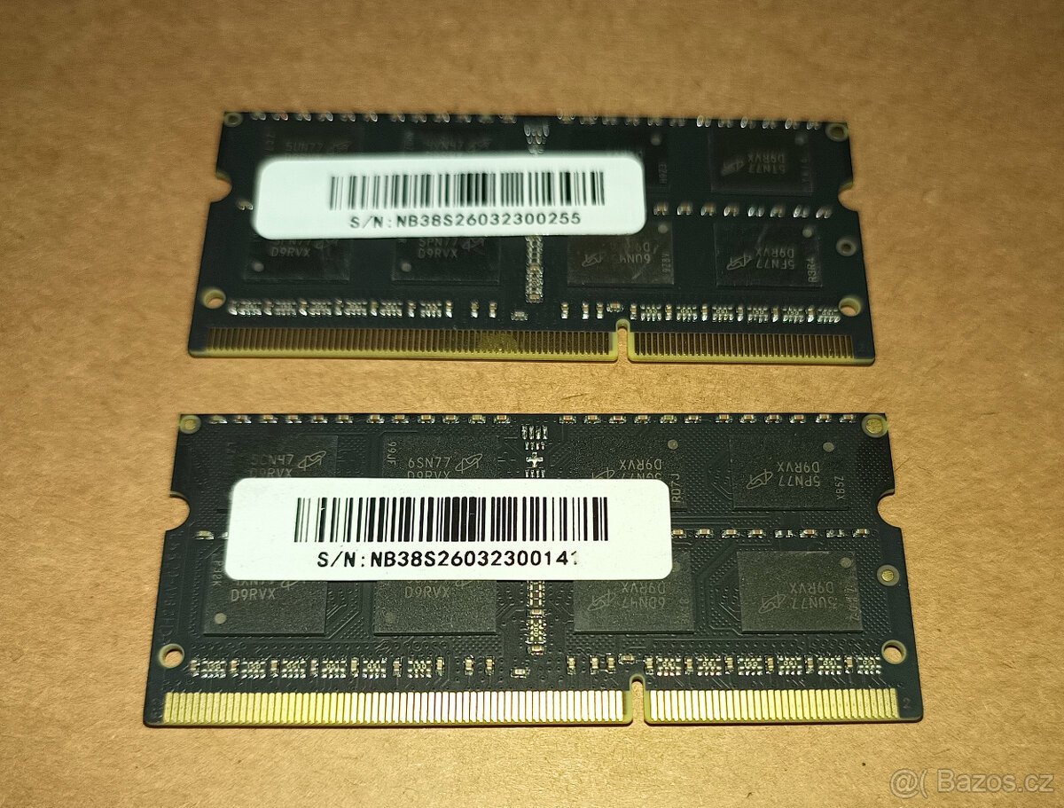16GB SO-DIMM DDR3L 12800 CL11 Micron