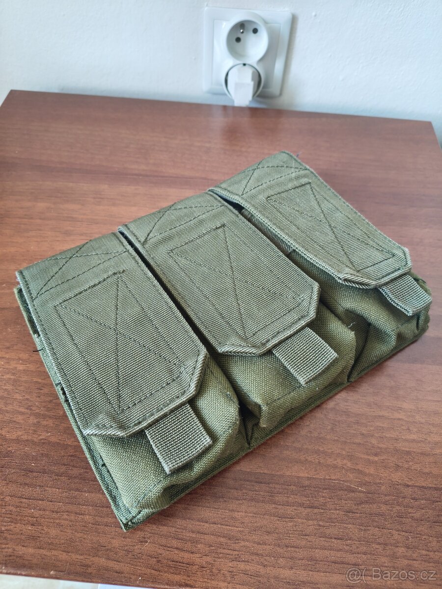 Warrior Assault Systems – Triple Mag Pouch - Olive