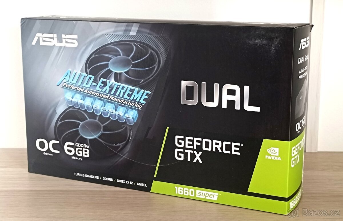 Nová ASUS DUAL GTX 1660 Super OC Edition EVO