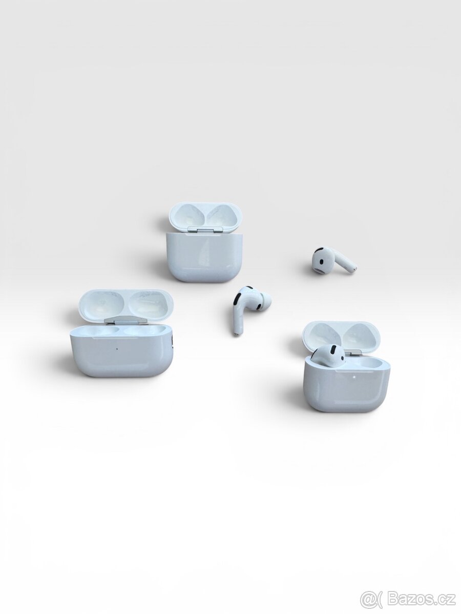 Apple airpods náhradní sluchátka,pouzdra