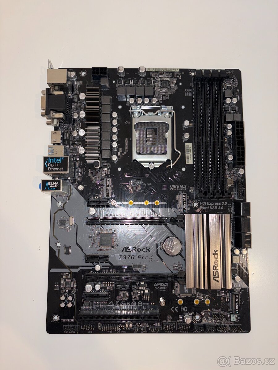 ASRock Z370 Pro4 – socket LGA1151, funkční