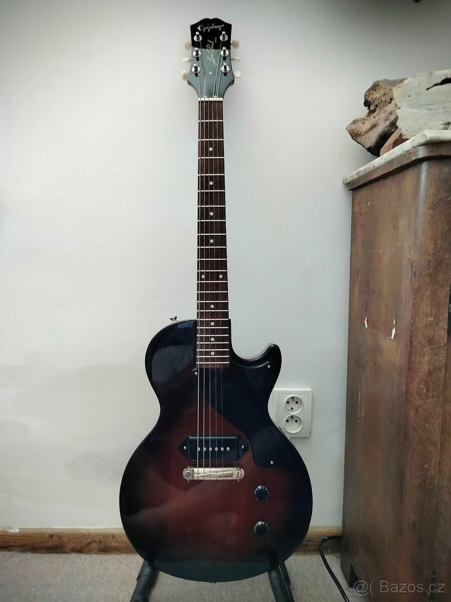 EPIPHONE LES PAUL JR. Tobacco Burst