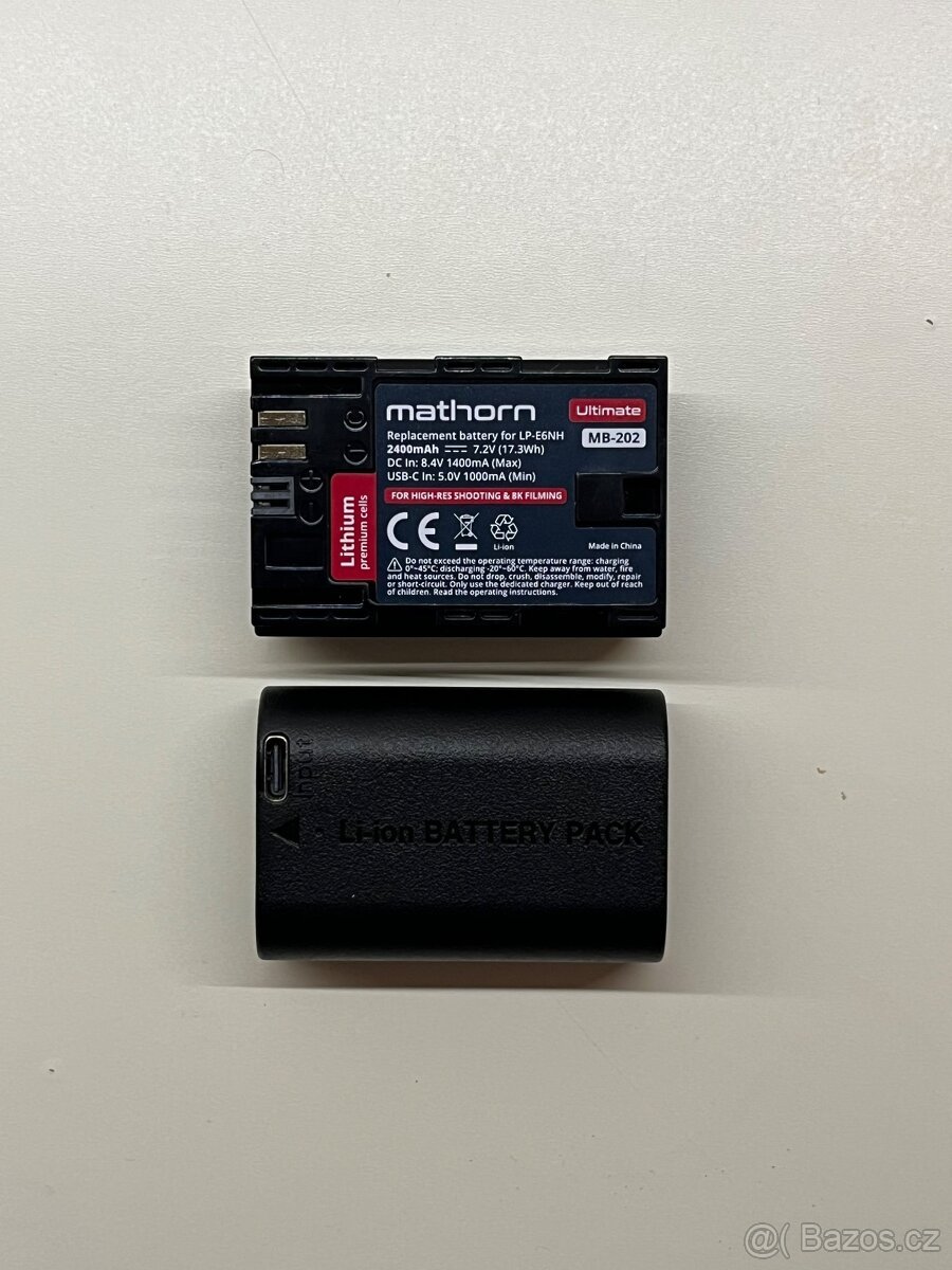 Baterie pro Canon (Mathorn Ultimate MB-202