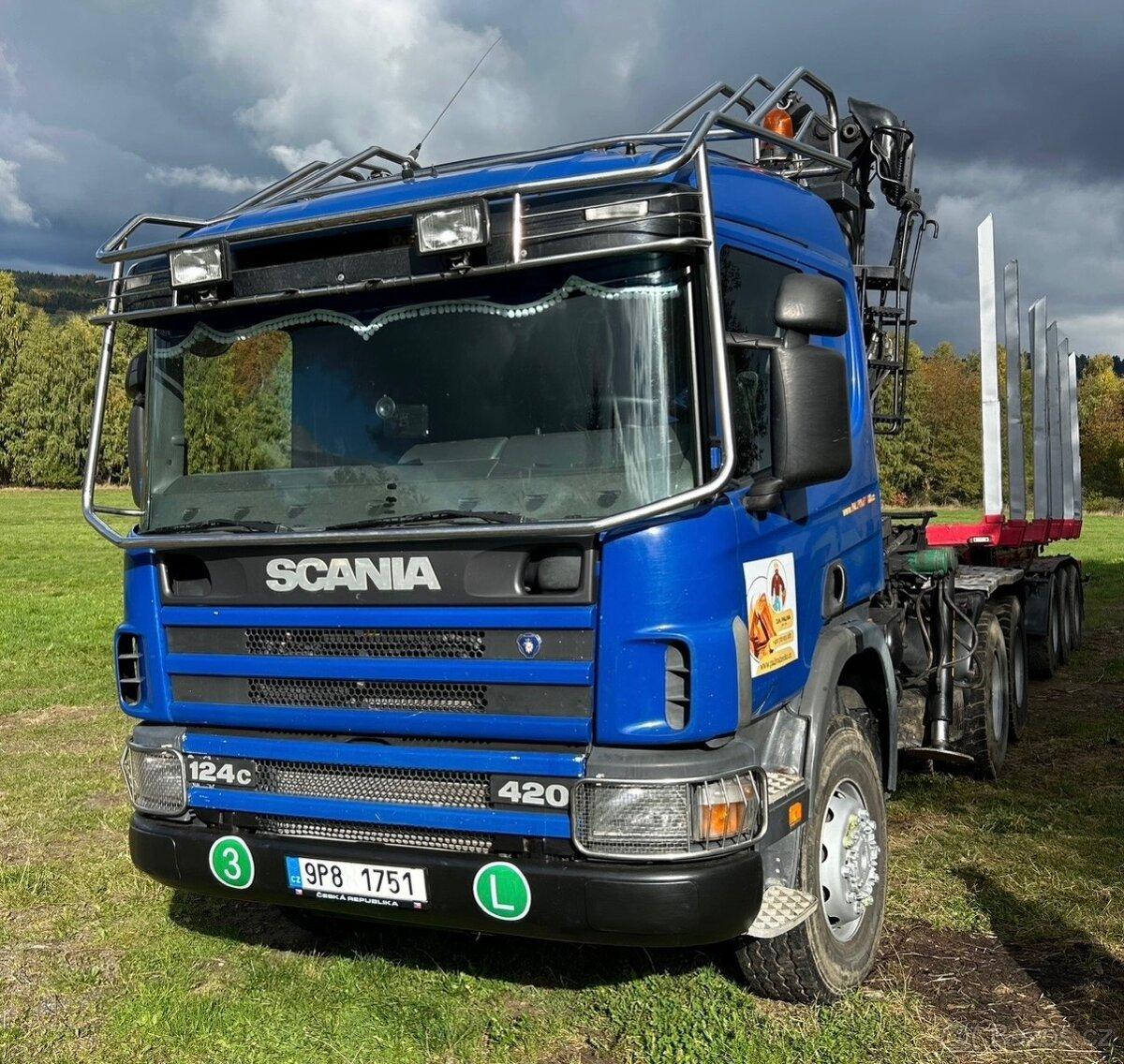 Scania – lesovůz TRAKTOR