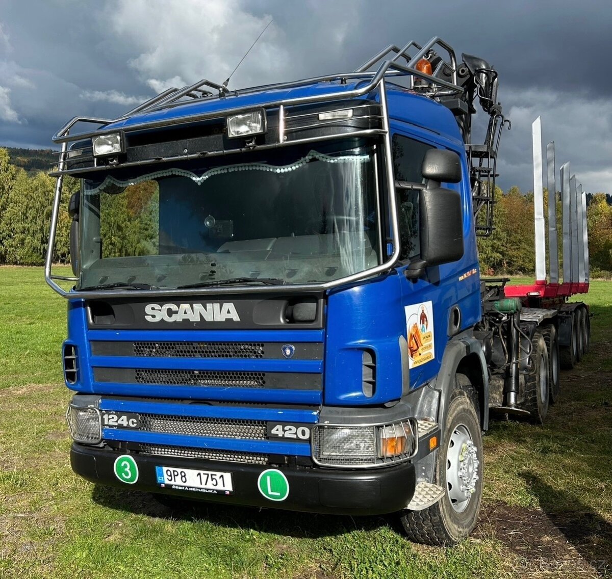 Scania – lesovůz TRAKTOR
