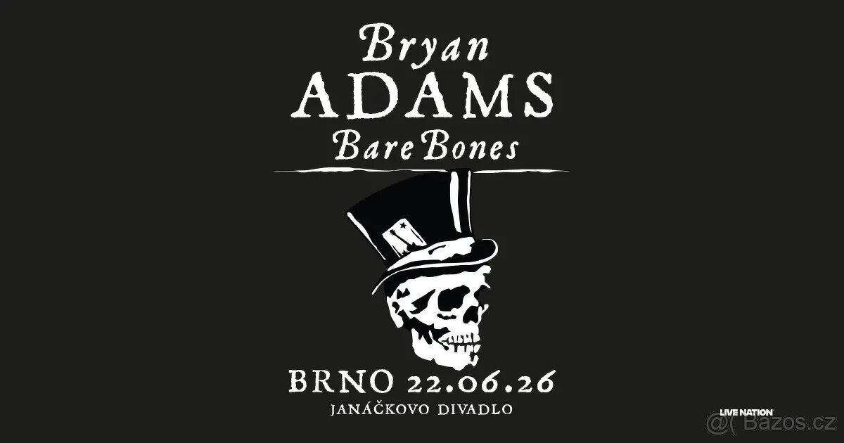Bryan Adams, Brno, Janáčkovo divadlo, akustický koncert